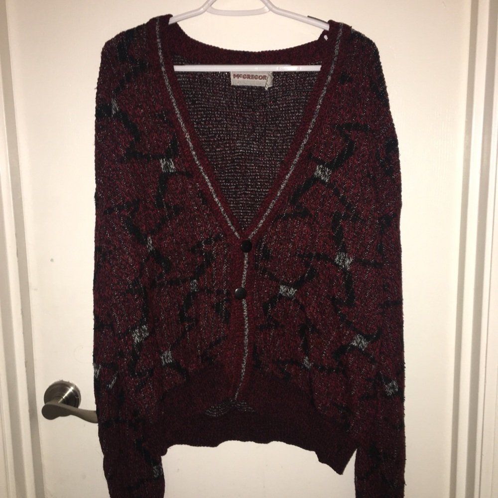 Vintage knit Sweater / Cardigan Mcgregor